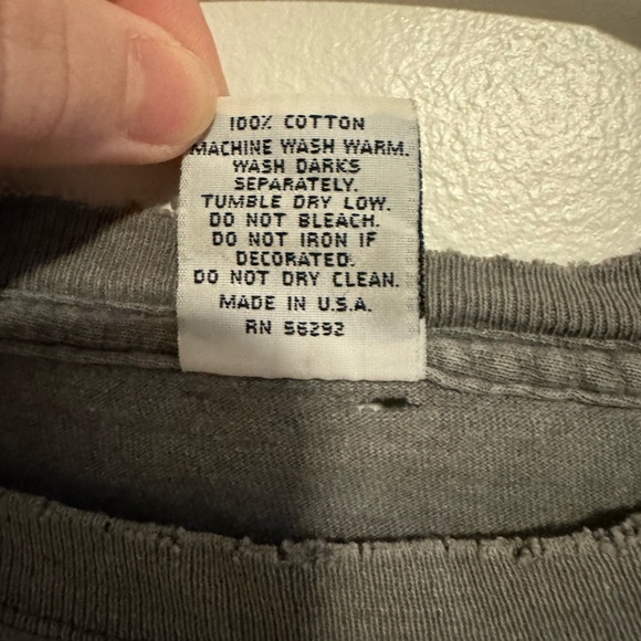 Booty-licious Rhinestone Boxy Short Sleeve Tee Women’s Small Y2K Mcbling Grey - Picture 3 of 12